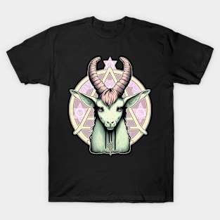 Pastel goth cute baphomet T-Shirt